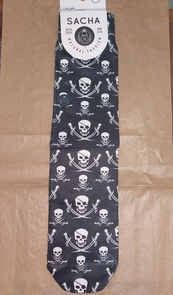 Calcetines Calavera Pirata SACHA (talla única)