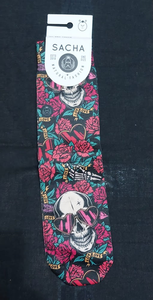 Calcetines SACHA Calaveras (caballero)