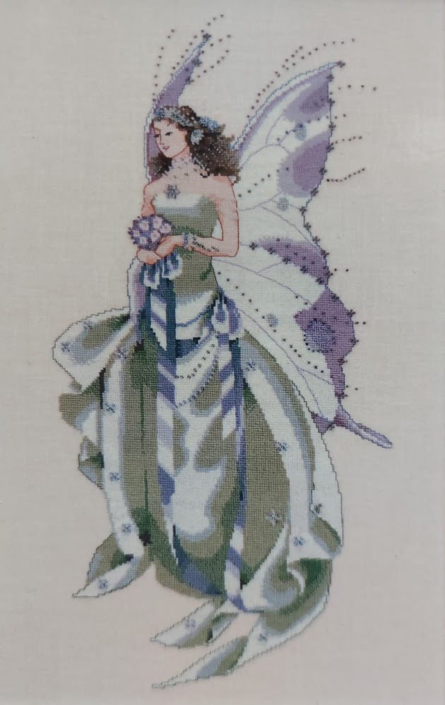 Lámina Punto de Cruz (El Hada de la Amatista MB59)