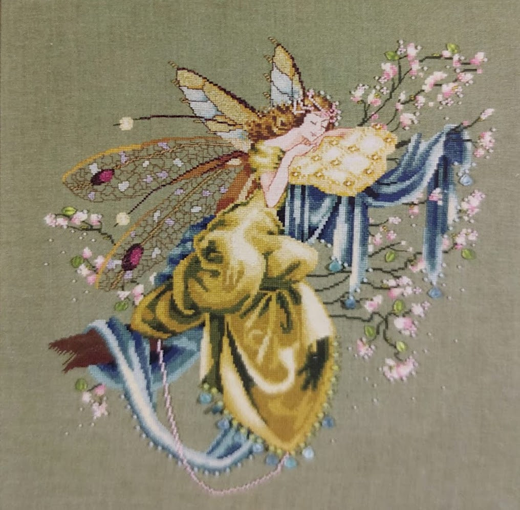 Lámina Punto de Cruz (Lilly of the Woods MD80)