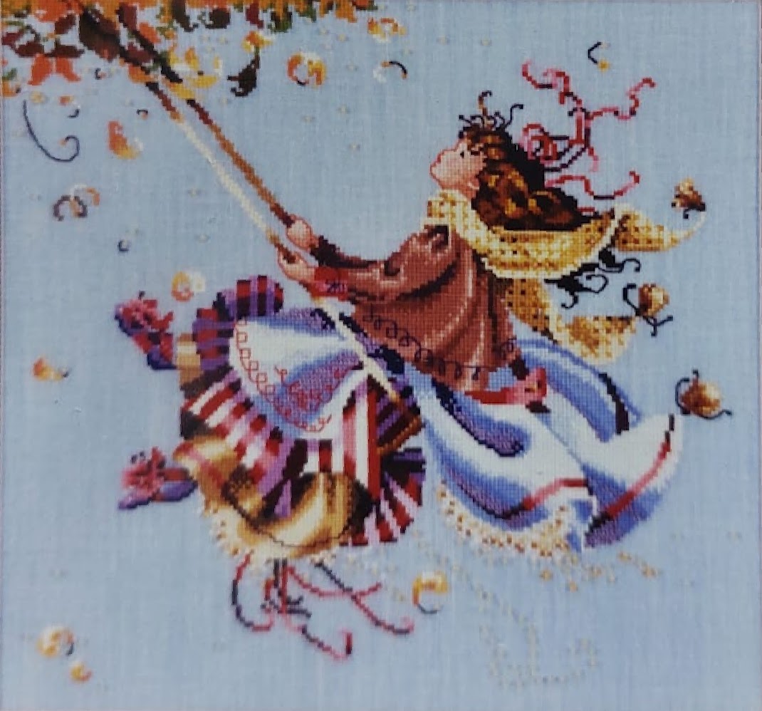 Lámina Punto de Cruz (Touching the Autumn Sky MD33)