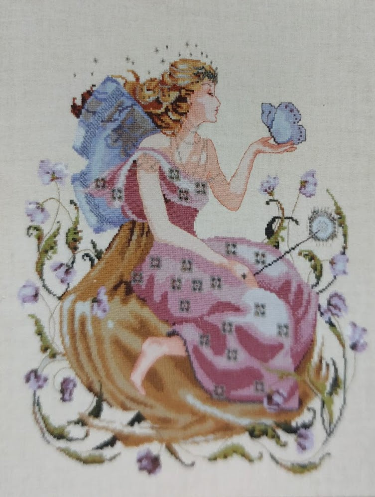 Lámina Punto de Cruz (Butterfly fairy MD75)