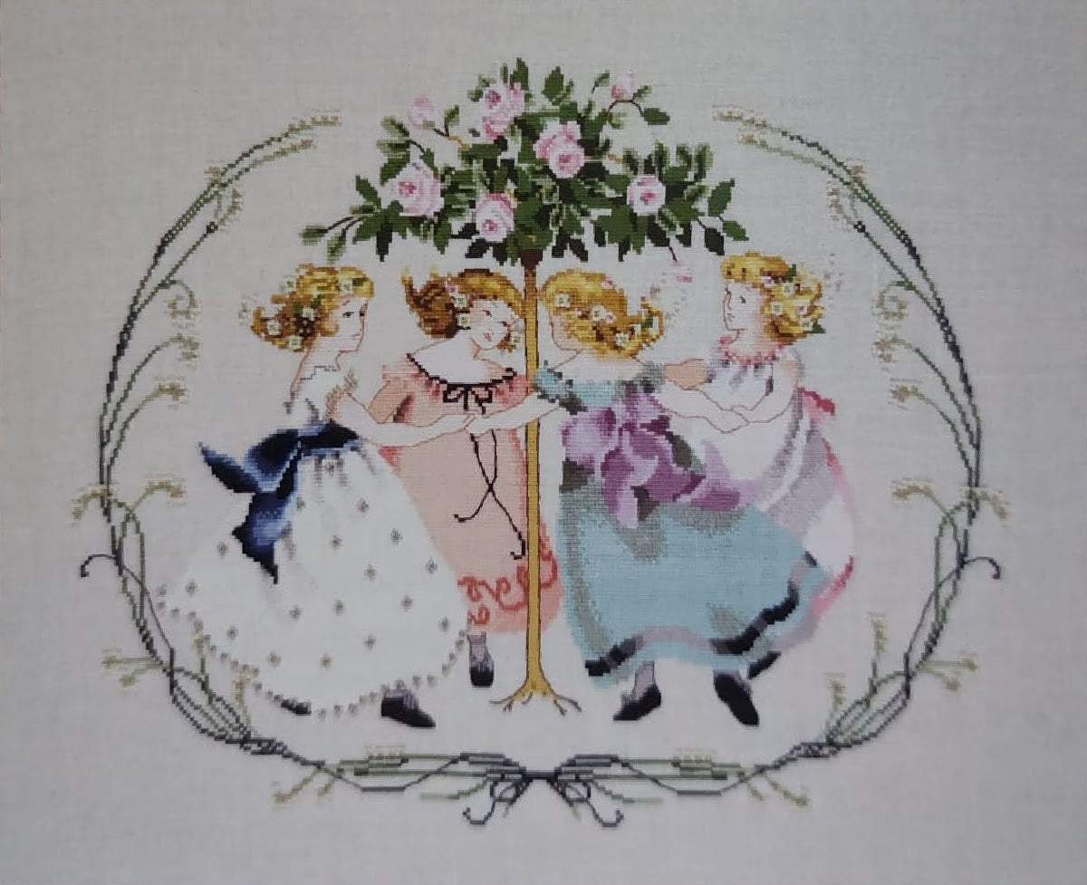 Lámina Punto de Cruz (Ring Around the Rose Tree MD76)