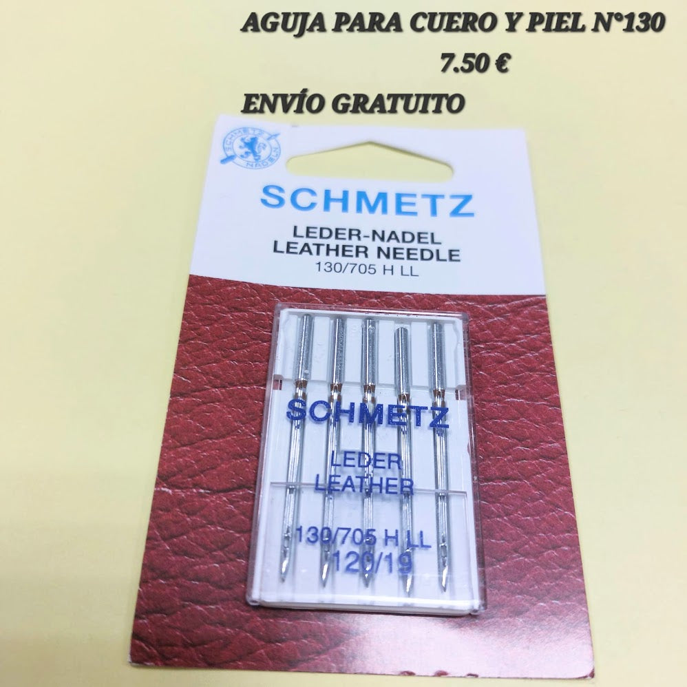 Aguja para cuero y piel (Schmetz)