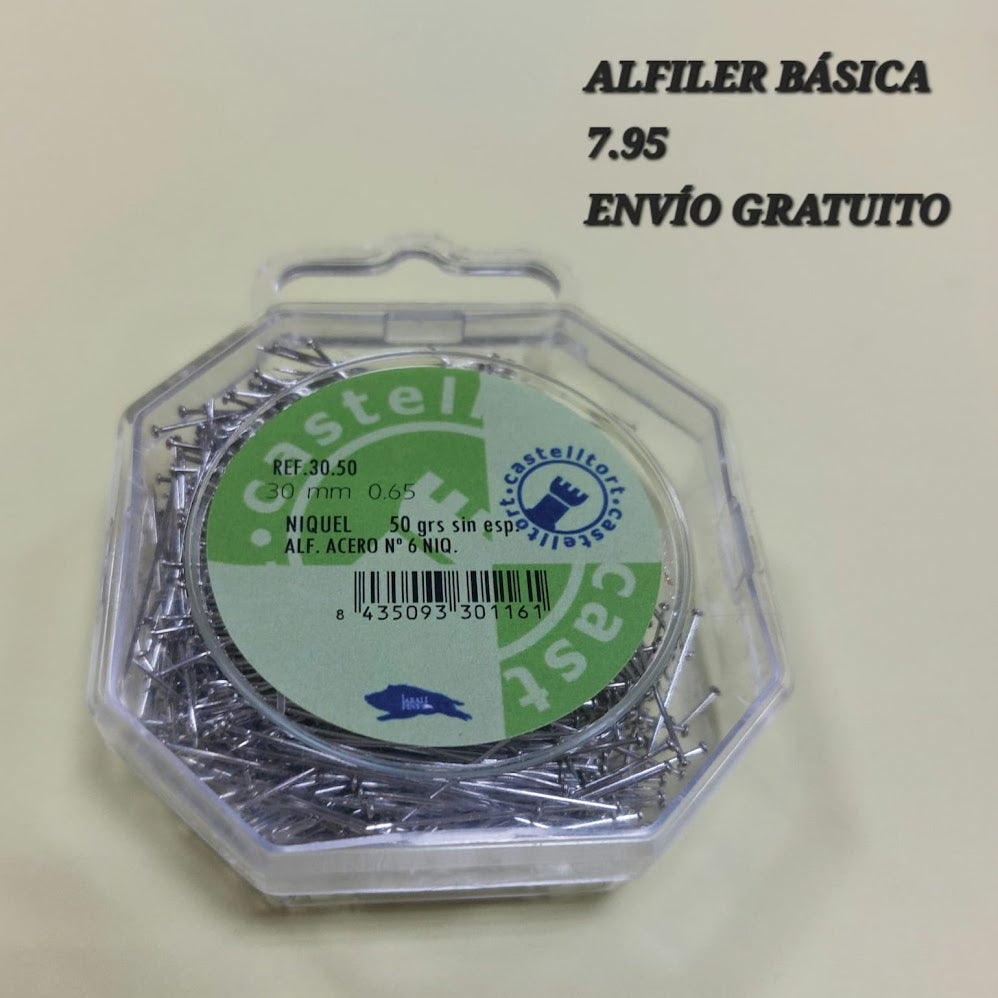Alfiler básica. 30 mm (Castelltort)
