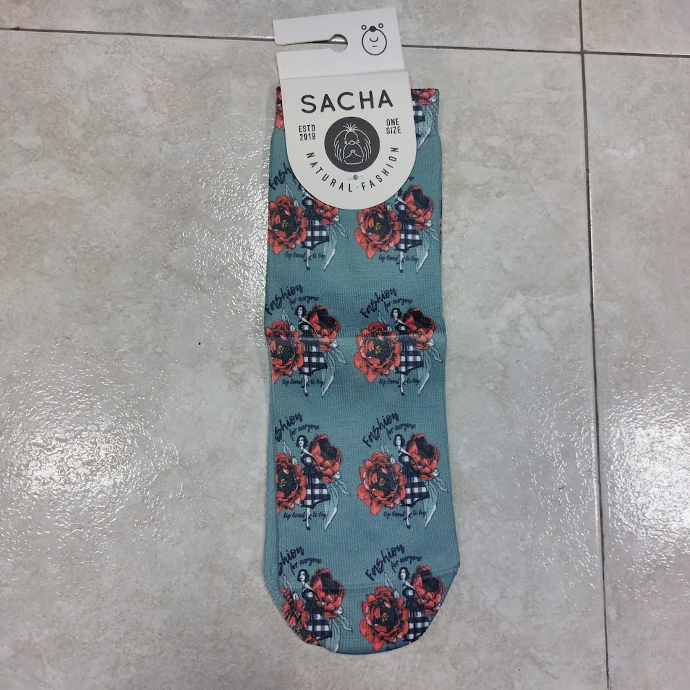 Calcetines SACHA Rosas (37/41)