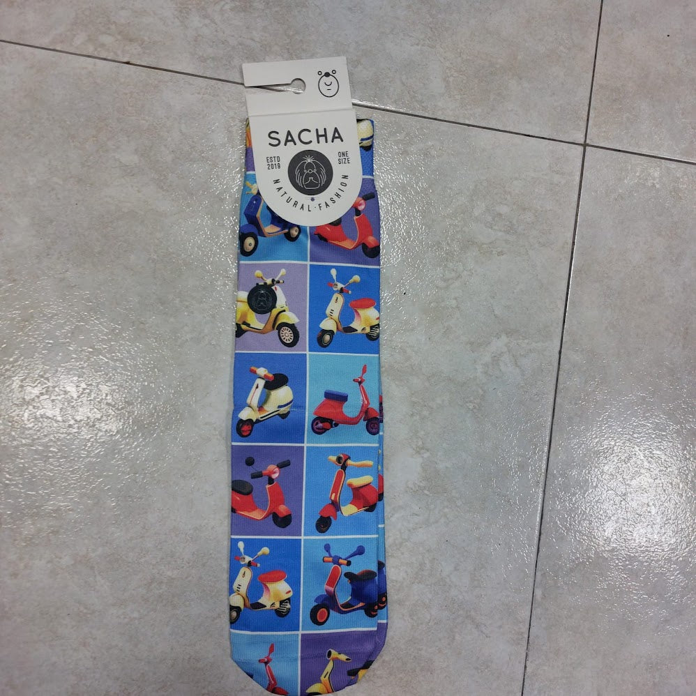 Calcetines SACHA Moto Scooter Retro (41/46)