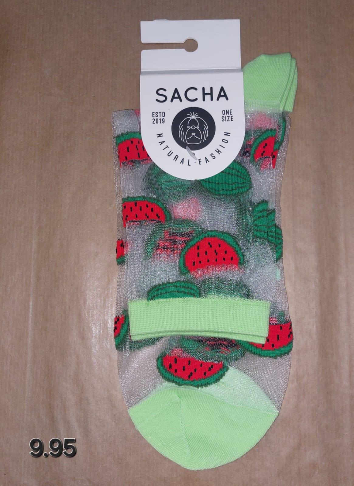 Calcetines SACHA Transparentes Sandías