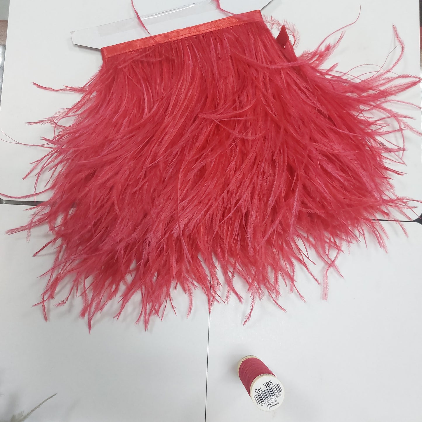 PLUMA DE AVESTRUZ FRESA