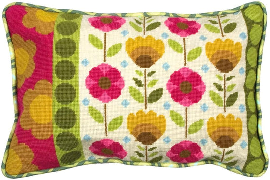 Cojín de Petit Point "Retro" (Kit  ANCHOR ALR50)