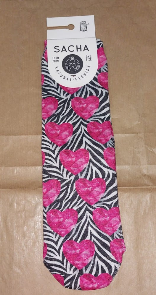Calcetines Corazones SACHA (talla única)