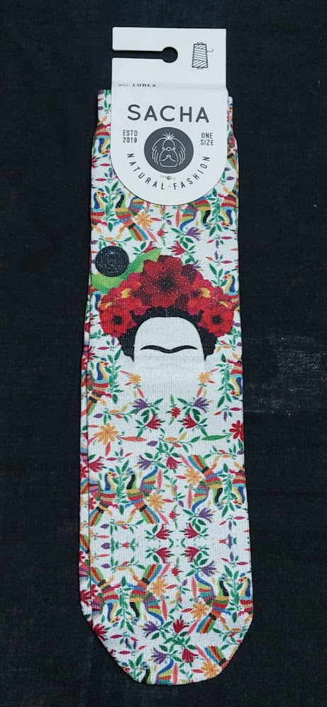 Calcetines Frida Kahlo SACHA (talla única)