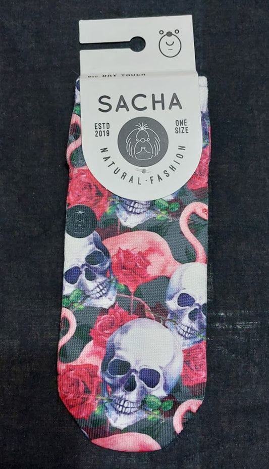 Calcetines Calavera-Flamencos SACHA (talla única)