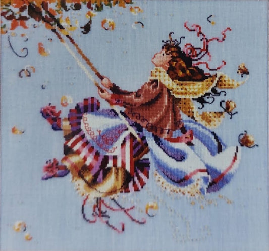 Lámina Punto de Cruz (Touching the Autumn Sky MD33)