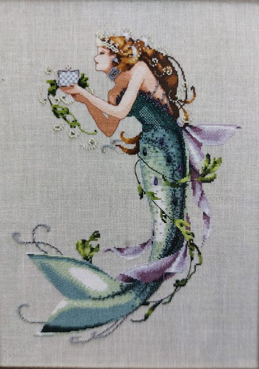 Lámina Punto de Cruz (The Queen Mermaid... MDL57)