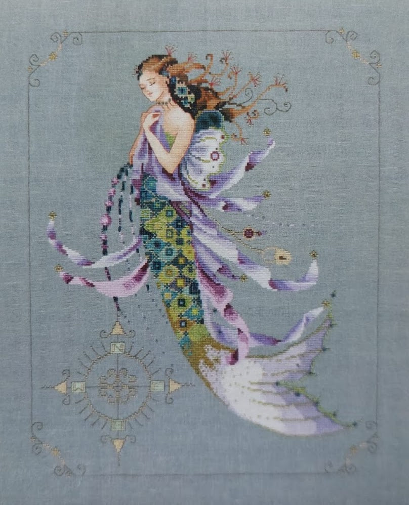 Lámina Punto de Cruz (Shimmering Mermaid MD71)