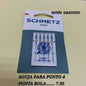 Aguja para punto o punta bola. (Schmetz)